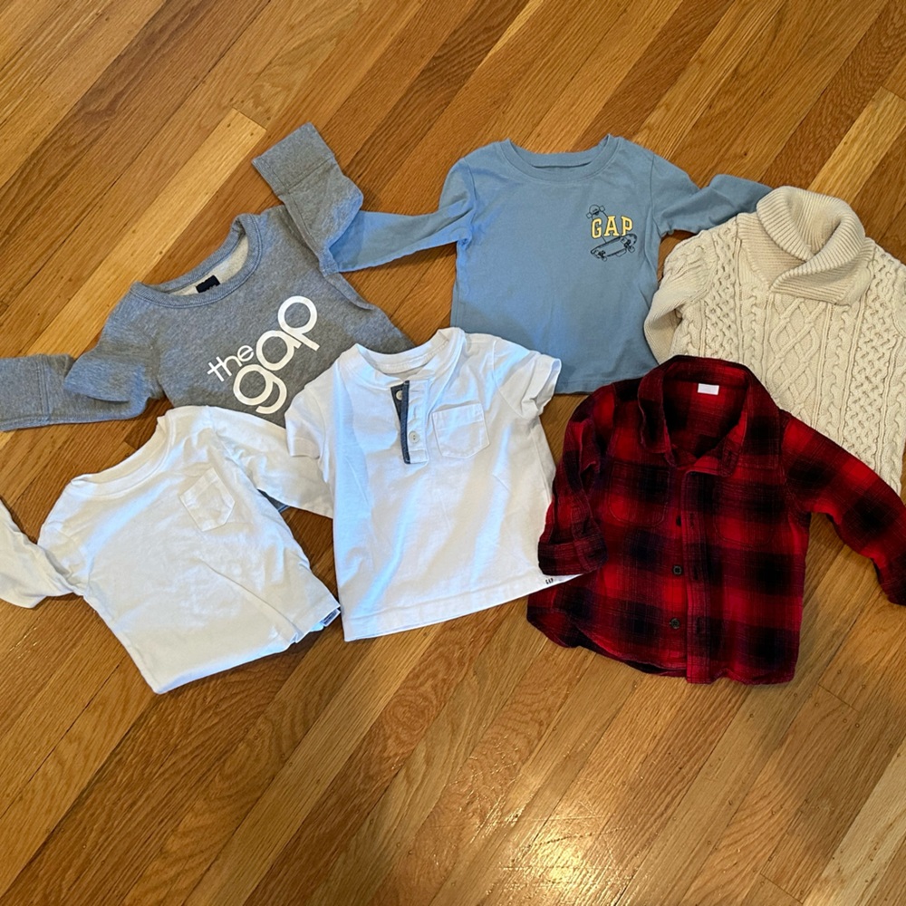 Baby Gap tops